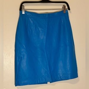 VOG leather skirt